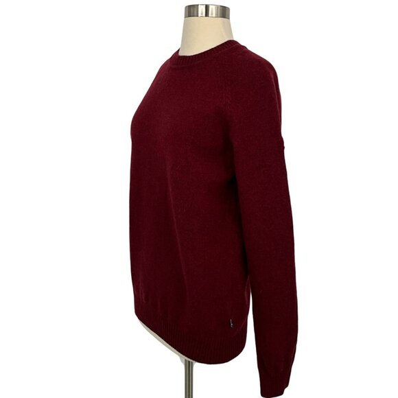 FJALLRAVEN Ovik Knit Sweater 100% Wool Pullover Sweden Nordic Size Large L - Picture 3 of 12